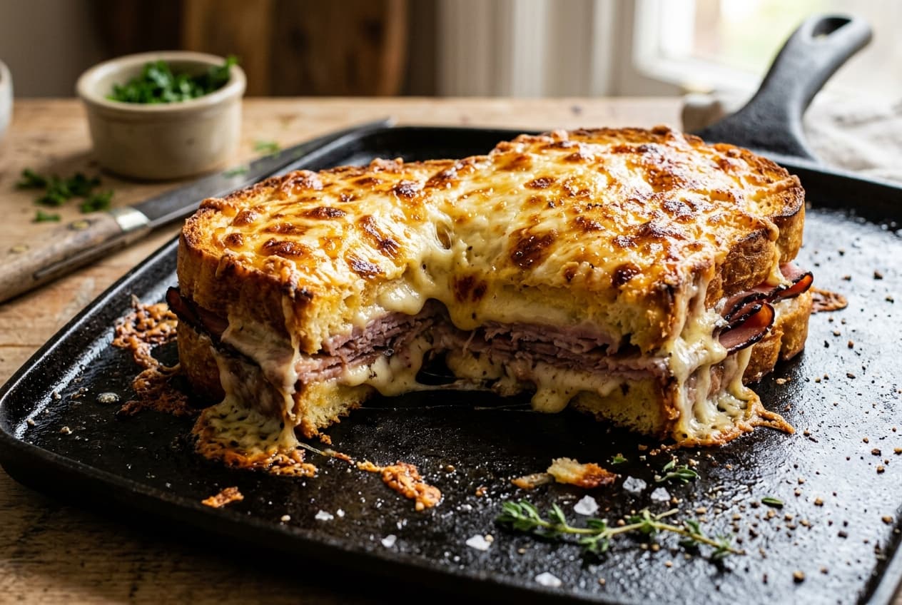 Pressed Croque Monsieur